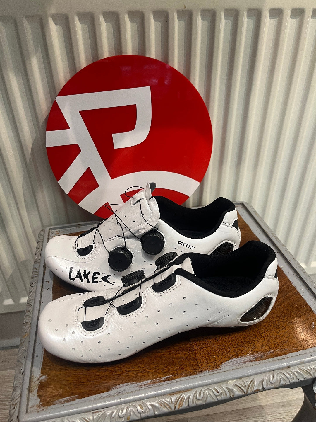 Lake CX332 White/Black Shoes EU- 41 - Maison du Velo