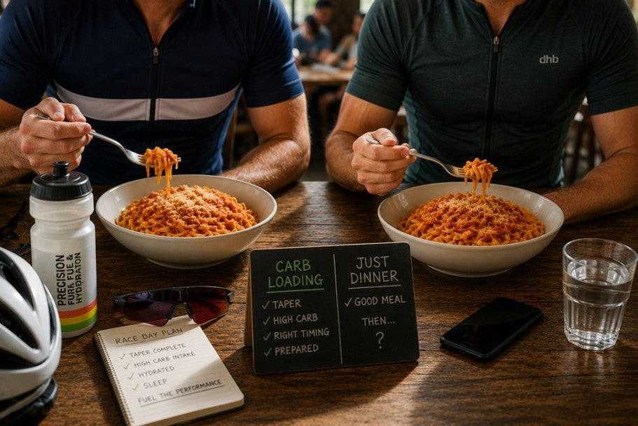 Are you actually carb loading…or just  eating a bowl of pasta for dinner?