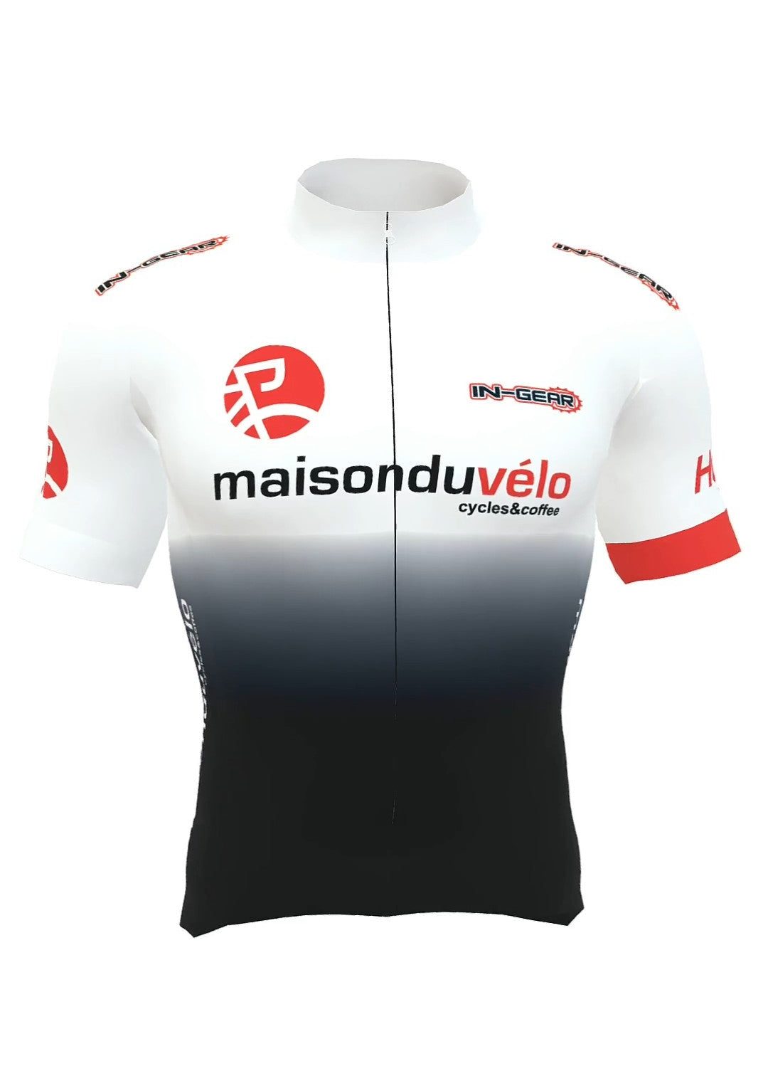 2026 Limited Edition Pro Jersey & Gilet - White Gradient