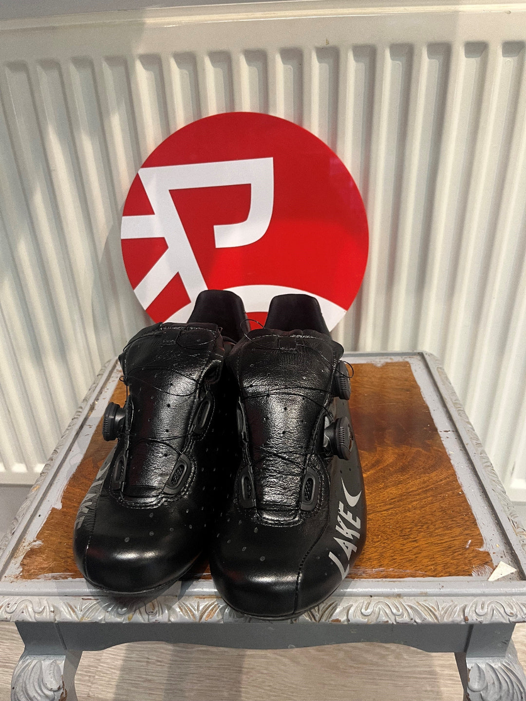 Lake CX332 Black/Silver Shoes EU- 46