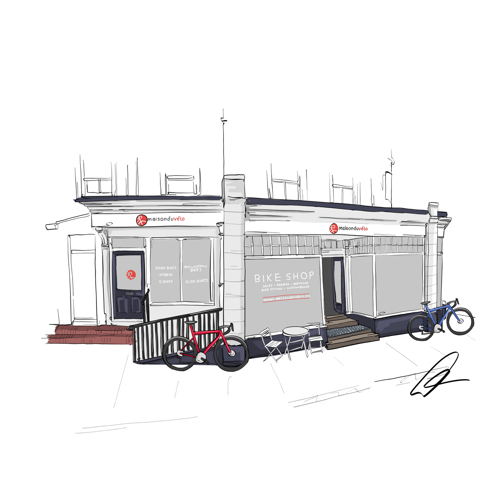 The velo love bike shop sales