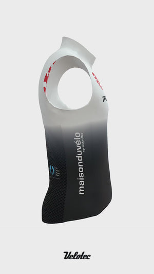 Maison du Vélo | In-Gear 2026 Limited Edition Pro Gilet - White Gradient