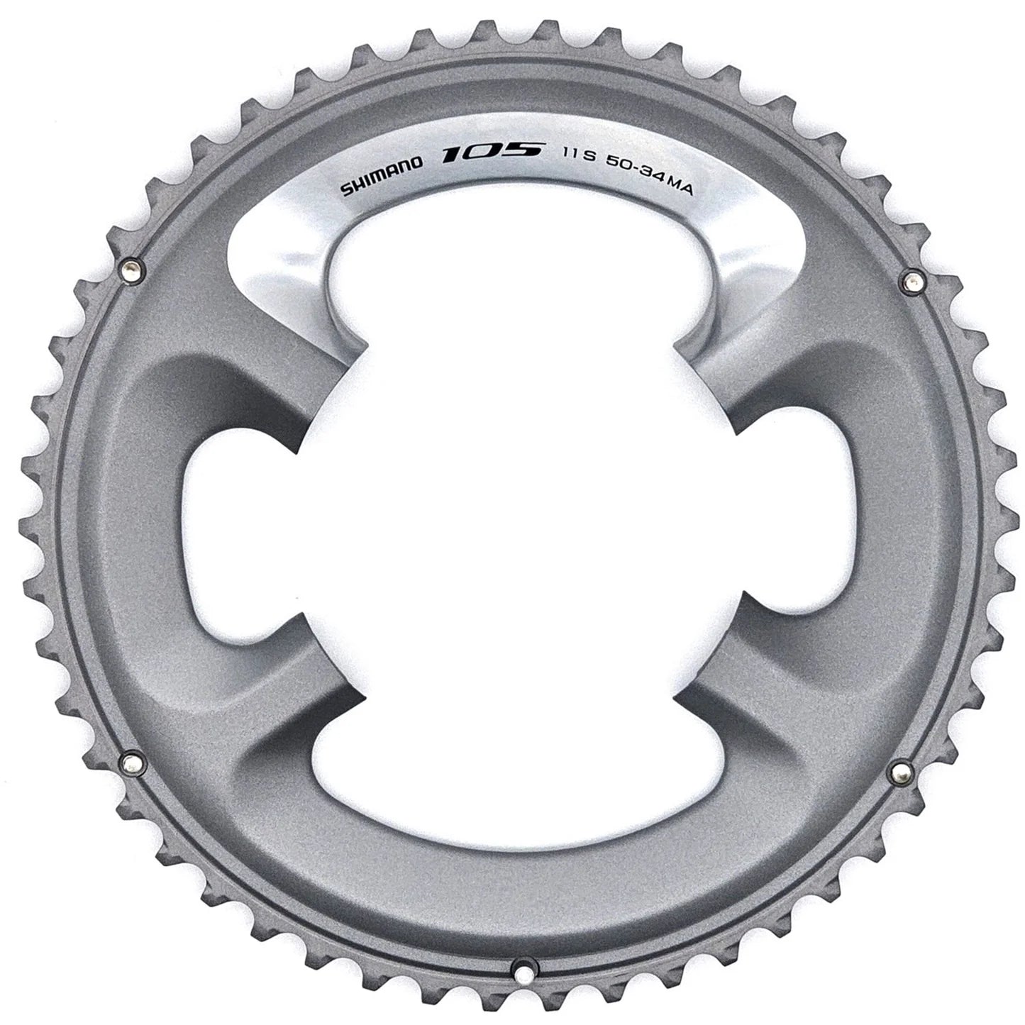 FC-5800 chainring 50T-MA for 50-34T, silver
